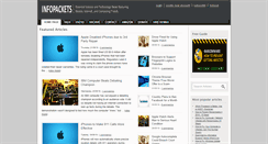 Desktop Screenshot of infopackets.com