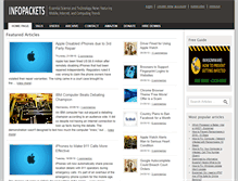 Tablet Screenshot of infopackets.com